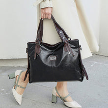 Last inn bildet i Galleri-visningsprogrammet, Fasjonabel retro-design skulderveske med stor kapasitet for damer