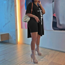 Last inn bildet i Galleri-visningsprogrammet, Trykt todelt t-skjorte og shorts sett