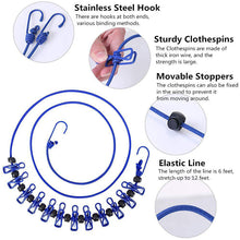 Last inn bildet i Galleri-visningsprogrammet, Portable Elastic Travel Clothes Rack