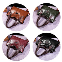 Last inn bildet i Galleri-visningsprogrammet, Fasjonabel retro-design skulderveske med stor kapasitet for damer