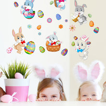 Last inn bildet i Galleri-visningsprogrammet, Bunny Egg veggklistremerke (2 stk)