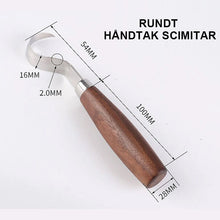 Last inn bildet i Galleri-visningsprogrammet, Kurvet Utskjærings Kniv