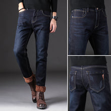Last inn bildet i Galleri-visningsprogrammet, Male Loose Stretchy Denim Straight Pants
