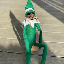 Last inn bildet i Galleri-visningsprogrammet, Julegave Snoop On A Stoop Julealvedukke