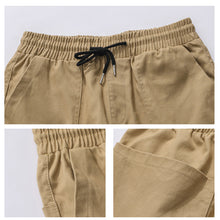 Last inn bildet i Galleri-visningsprogrammet, Lett bomulls cargo-shorts for menn