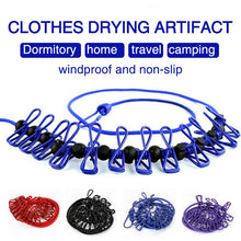 Last inn bildet i Galleri-visningsprogrammet, Portable Elastic Travel Clothes Rack