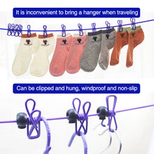 Last inn bildet i Galleri-visningsprogrammet, Portable Elastic Travel Clothes Rack