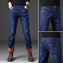 Last inn bildet i Galleri-visningsprogrammet, Male Loose Stretchy Denim Straight Pants