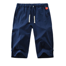 Last inn bildet i Galleri-visningsprogrammet, Uformelle ensfargede sommer bukser for menn