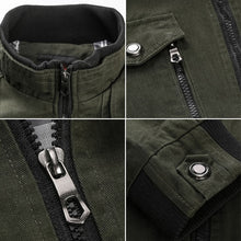 Last inn bildet i Galleri-visningsprogrammet, Ensfarget jakke med stativkrage