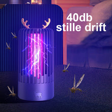 Last inn bildet i Galleri-visningsprogrammet, Mygglampe med gevirdekor