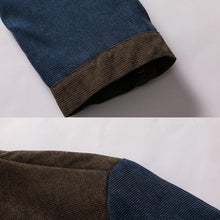 Last inn bildet i Galleri-visningsprogrammet, Løs stående kragejakke for menn