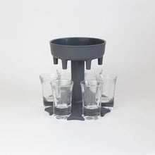Last inn bildet i Galleri-visningsprogrammet, 6 Shot Glass Dispenser og Holder