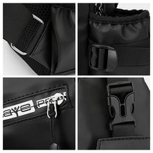 Last inn bildet i Galleri-visningsprogrammet, Skinnfilm for menn, vannflaske brystveske