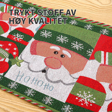 Last inn bildet i Galleri-visningsprogrammet, Julepynt strikket bordløper