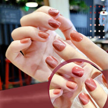 Last inn bildet i Galleri-visningsprogrammet, Mysterious Cat Eye Nail Patch with Jelly Gum, 24 pcs