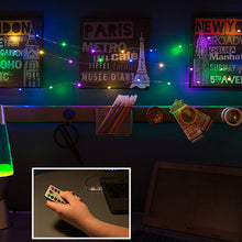 Last inn bildet i Galleri-visningsprogrammet, Jule USB fjernkontroll kobbertråd lysstreng