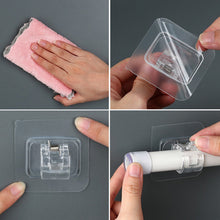 Last inn bildet i Galleri-visningsprogrammet, Transparent klemme for oppheng av stang