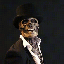 Last inn bildet i Galleri-visningsprogrammet, (🎃Tidlig Halloween-kampanje🎃)Fryktelig skjelett bioman maske