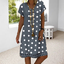 Last inn bildet i Galleri-visningsprogrammet, Uformelt prikkete kjole