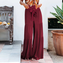 Last inn bildet i Galleri-visningsprogrammet, Uformelt bukser med brede ben og belte