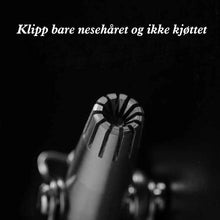 Last inn bildet i Galleri-visningsprogrammet, Safe Touch nesehårklipper i rustfritt stål