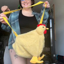 Last inn bildet i Galleri-visningsprogrammet, Morsom Kylling Skulder-Veske med Ben
