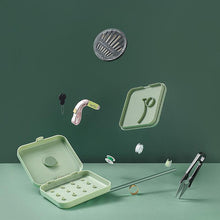 Last inn bildet i Galleri-visningsprogrammet, Universal magnetisk sysett sett