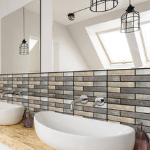 Last inn bildet i Galleri-visningsprogrammet, 3D Mosaic Tile Self-adhesive Stickers