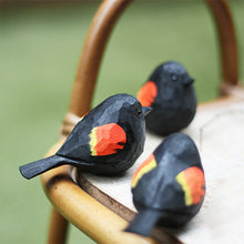 Last inn bildet i Galleri-visningsprogrammet, Fat Chirp Bird Wood Carving Ornament