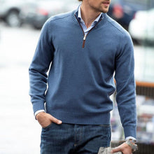 Last inn bildet i Galleri-visningsprogrammet, Genser med glidelås for menn