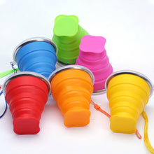 Last inn bildet i Galleri-visningsprogrammet, Saker Silikon Folding Camping Cup med lokk