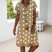 Last inn bildet i Galleri-visningsprogrammet, Uformelt prikkete kjole