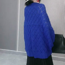 Last inn bildet i Galleri-visningsprogrammet, Hollow Out Knitted Shawl