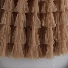 Last inn bildet i Galleri-visningsprogrammet, Lagdelt elastisk midje tyll Maxi-skjørt