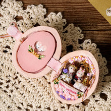 Last inn bildet i Galleri-visningsprogrammet, Kreativ DIY mikroskopisk valnøttformet husmodell