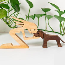 Last inn bildet i Galleri-visningsprogrammet, Pet Lover - Wood Sculpture Table Ornaments