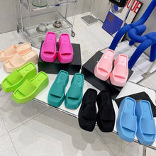 Last inn bildet i Galleri-visningsprogrammet, Luksussandaler med firkantet tå