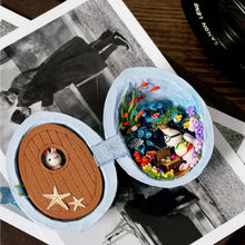 Last inn bildet i Galleri-visningsprogrammet, Kreativ DIY mikroskopisk valnøttformet husmodell