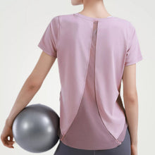 Last inn bildet i Galleri-visningsprogrammet, Mesh stitching yoga clothes