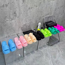 Last inn bildet i Galleri-visningsprogrammet, Luksussandaler med firkantet tå