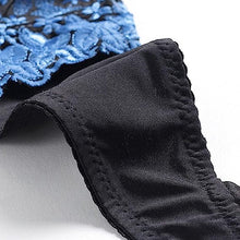 Last inn bildet i Galleri-visningsprogrammet, Brodert blomsterbh i plussstørrelse