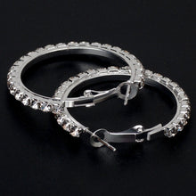 Last inn bildet i Galleri-visningsprogrammet, Eternity Hoop øredobber(et par)