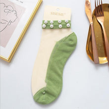 Last inn bildet i Galleri-visningsprogrammet, Ankel-lengde fisknett sokker med perler til kvinner