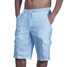 Last inn bildet i Galleri-visningsprogrammet, Ensfarget strand-shorts for menn