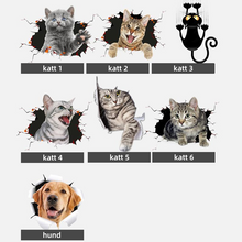 Last inn bildet i Galleri-visningsprogrammet, 3D Simulasjon Søte Kreative Klistremerker til Bil