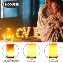 Last inn bildet i Galleri-visningsprogrammet, LED-flammepære med tyngdekraftsensor