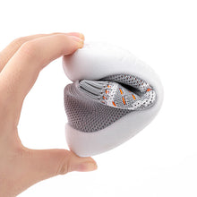 Last inn bildet i Galleri-visningsprogrammet, Nøytral og strikket pustende - Sklisikker babysko-sokker