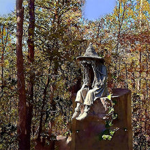 Last inn bildet i Galleri-visningsprogrammet, Dekorativ hekseharpikslampe