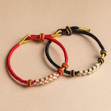 Last inn bildet i Galleri-visningsprogrammet, Peach Blossom Knot Armbånd